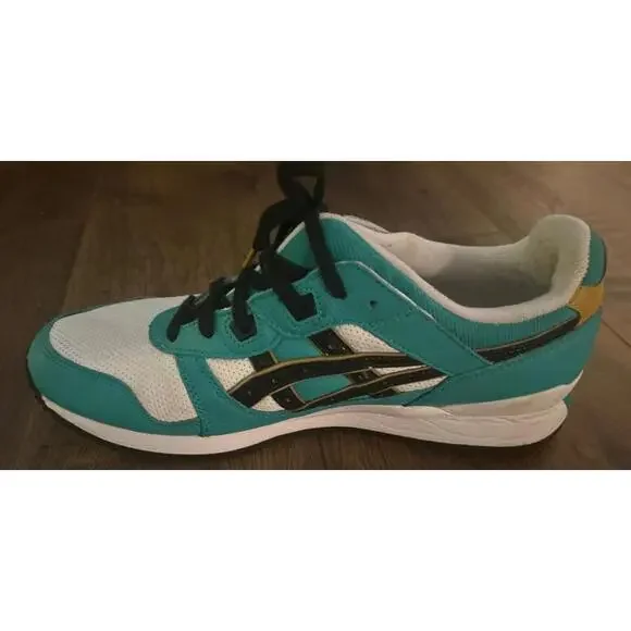 Asics Gel-Lyte III Teal/white/black/gold  Sz 9  Y2Kvibe Retro Dad - Picture 3 of 11